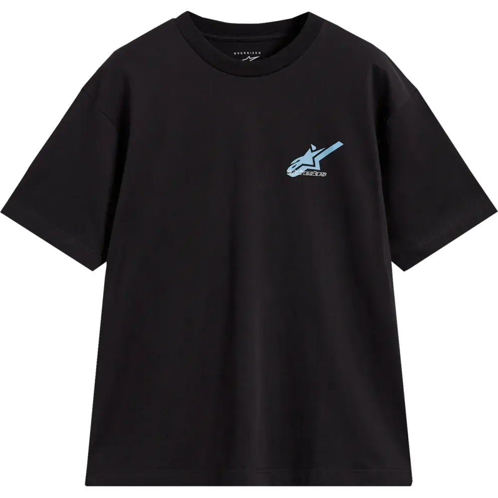 Ghost Oversized CSF T-Shirt — Black, Oversized, S