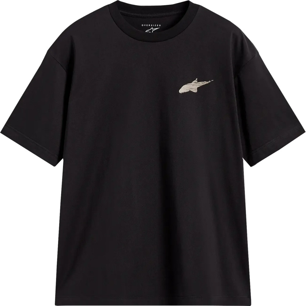 Camiseta Oversized Checkback CSF — Oversized, Negro, S