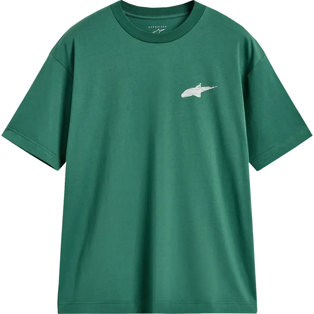 Camiseta Oversized CSF Checkback — Oversized, Verde, S