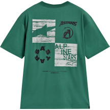 Camiseta oversize CSF Checkback — Verde, M