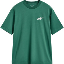 Camiseta oversize Checkback CSF — XL, verde