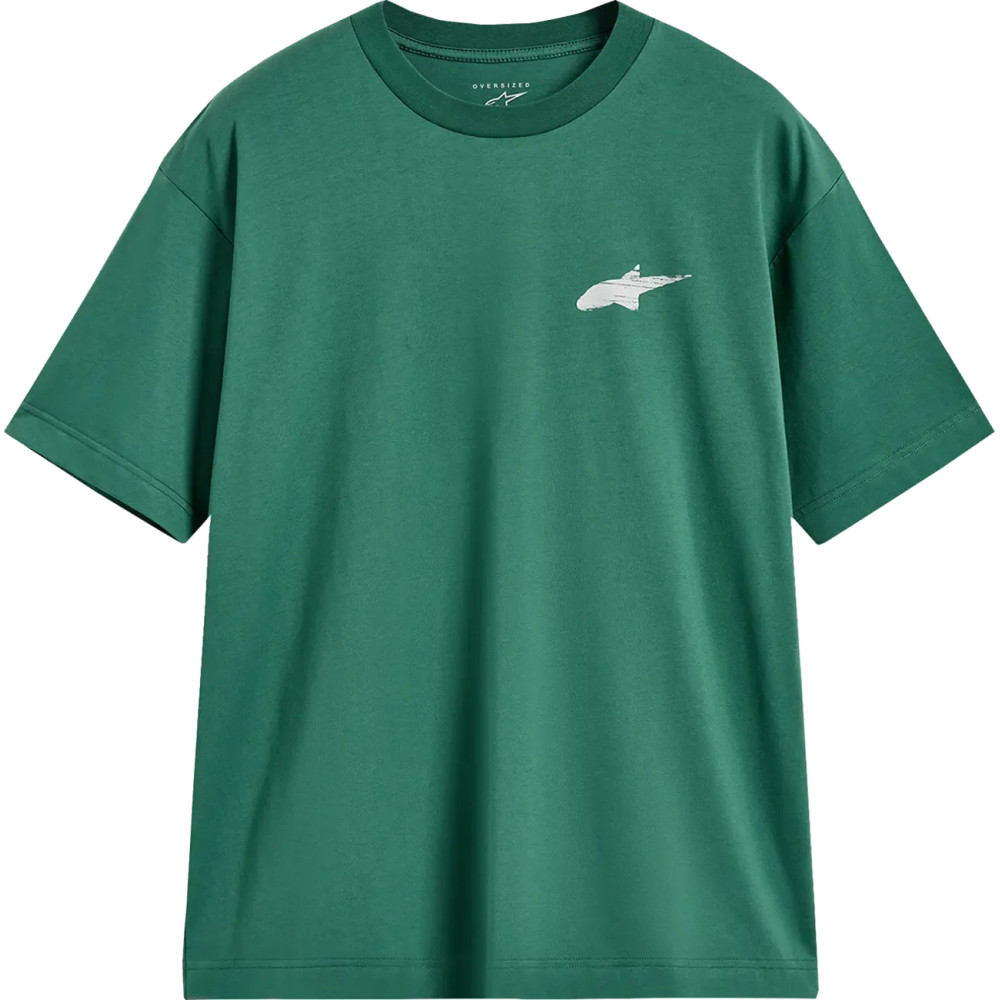 Camiseta oversize Checkback CSF — XL, verde