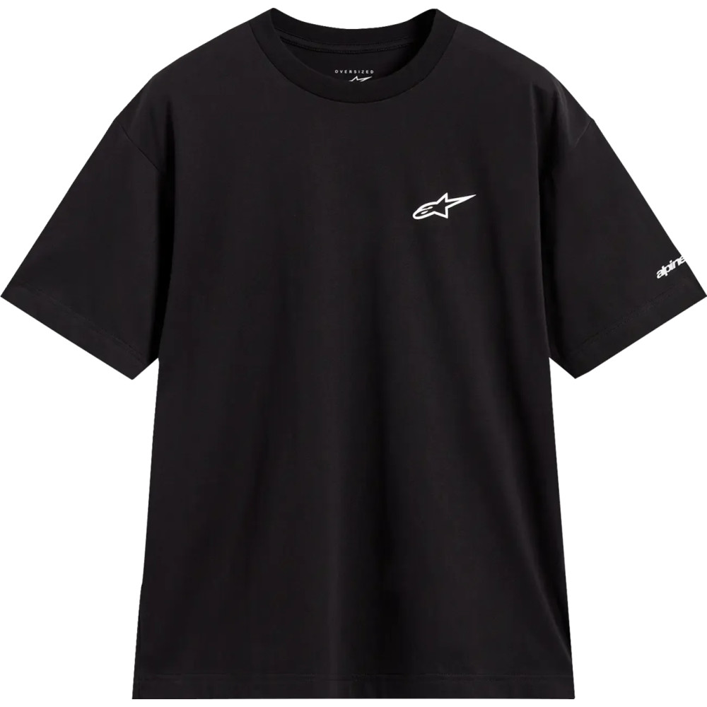 Camiseta Mandate Oversized CSF — Negro, Oversized, S