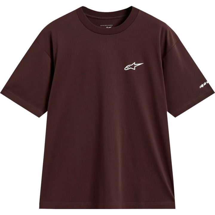 Mandate Oversized CSF T-Shirt — Brown, XL