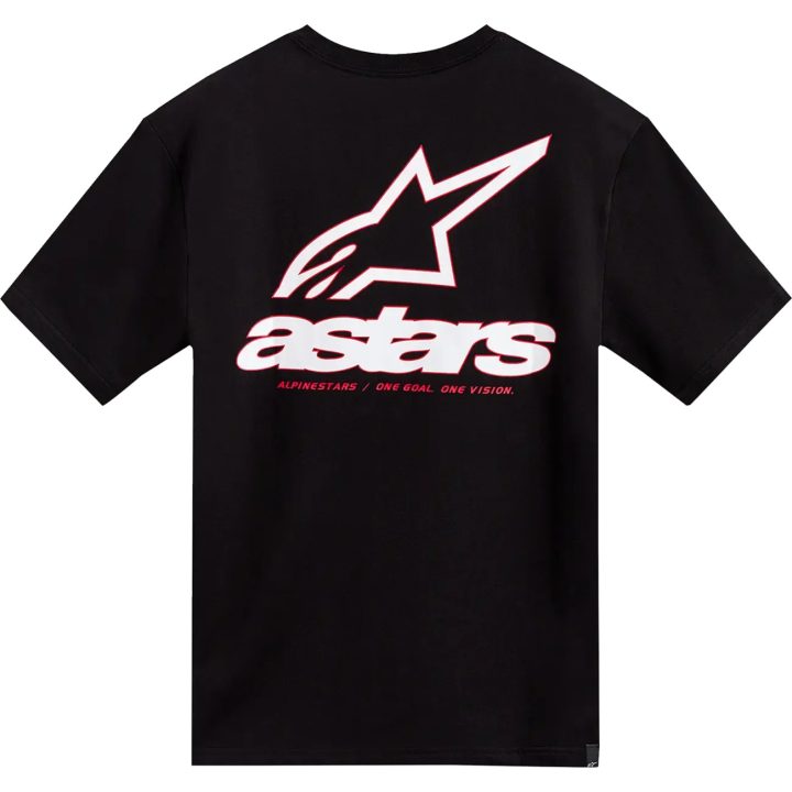Lineout CSF T-Shirt — XL, Black, Red, White