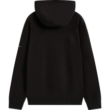 Camino Textured Oversized Hoodie — Off-Black, S
