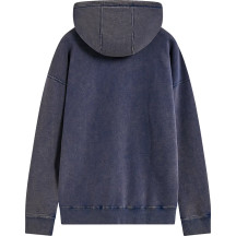 Infinite Washed Oversized Hoodie — Navy, S
