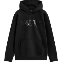 Shaw Oversized Hoodie — Black, 2XL