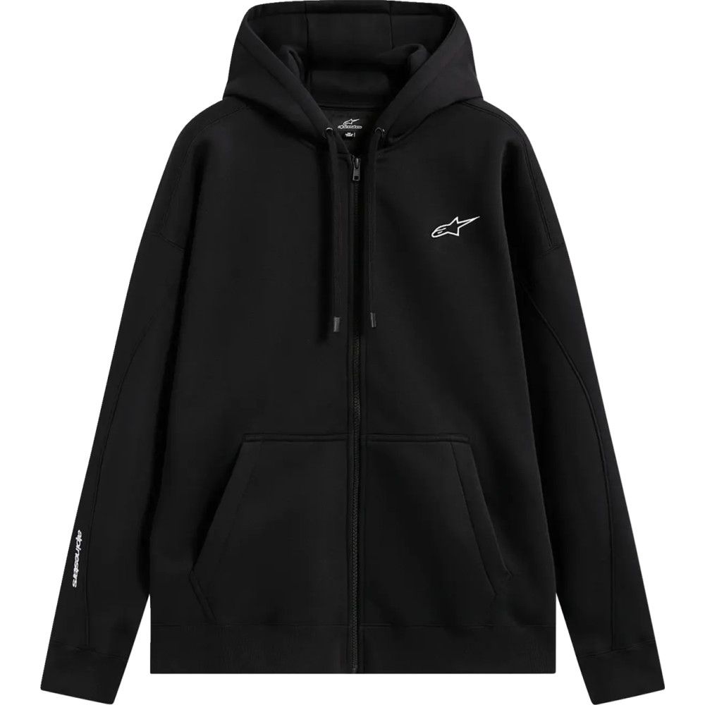 Pioneer Oversized Hoodie — Black, S