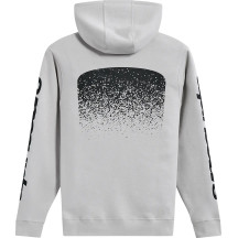 Obsessed Pullover Hoodie — S, Gray, Black, Red