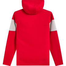 Cubic Hoodie — M, Red, Light Gray