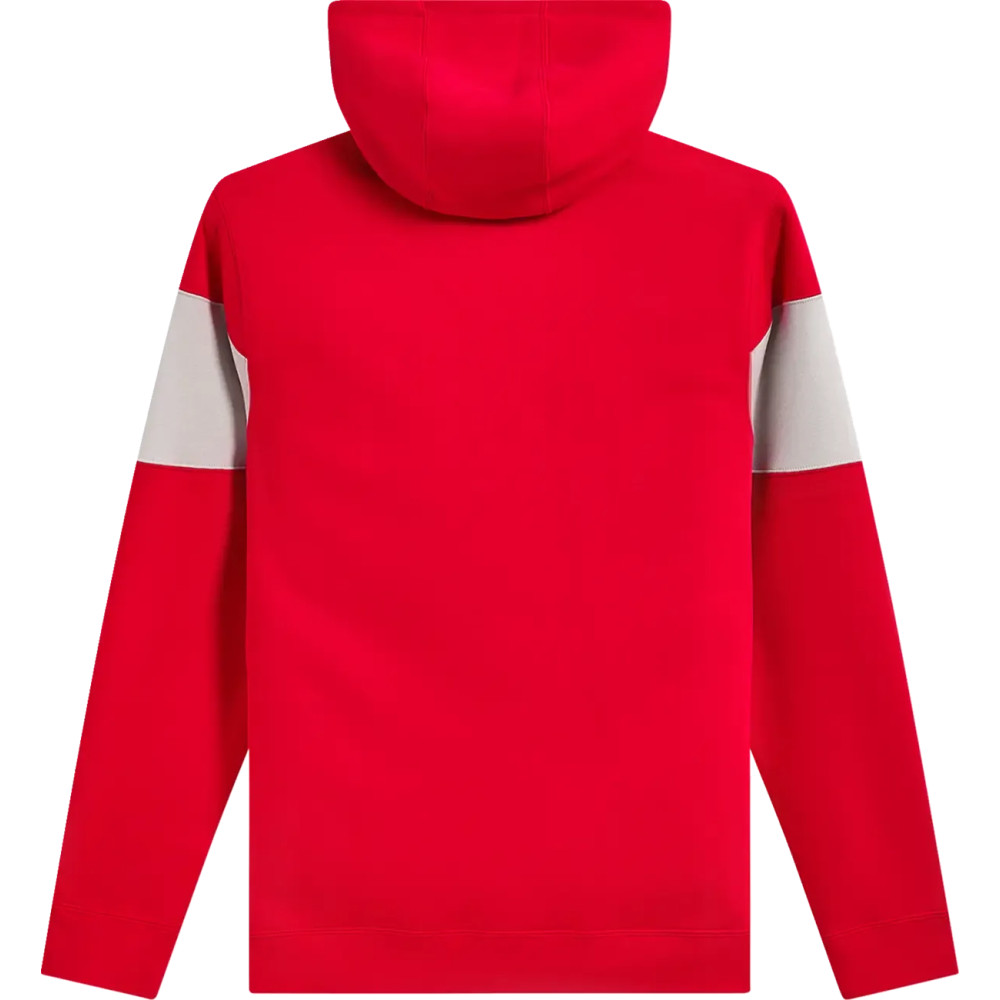 Cubic Hoodie — Red, Light Gray, L