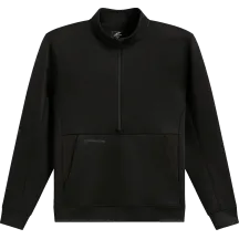 Apera Half-Zip Sweatshirt — Black, 2XL