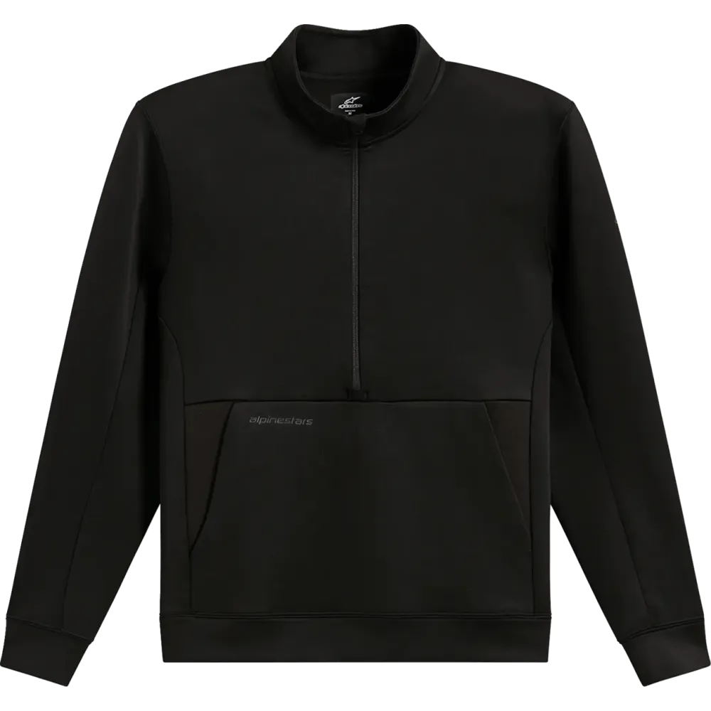 Apera Half-Zip Sweatshirt — Black, 2XL