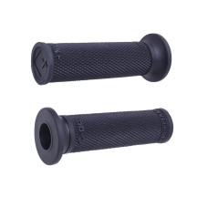Ruffian V-Twin Grip Single Ply — Black, Pair