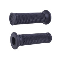 Ruffian V-Twin Grip Single Ply — Black, Pair