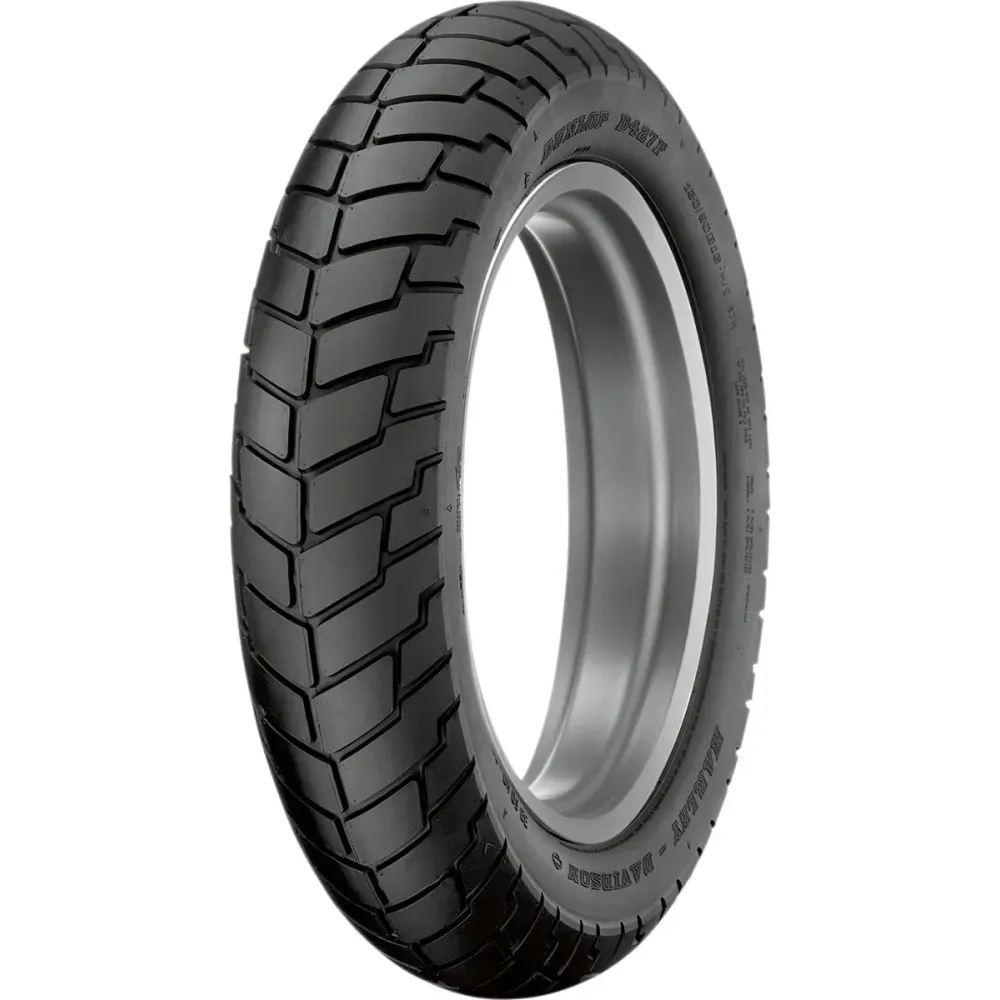 Neumático DUNLOP D427 — 130/90B16, 67H, sin cámara, delantero