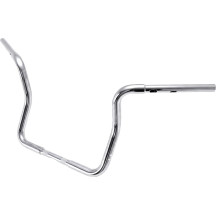 Manillar Ape Hanger Bagger de 1-1/4" — Chrome, zona de sujeción de 1", 13" de altura