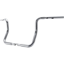 Manillar Ape Hanger Bagger de 1-1/4" — Chrome, zona de sujeción de 1", 13" de altura