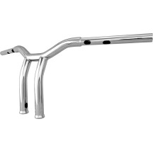 Manillar Dominator — Cromo, 1-1/4" / 1"
