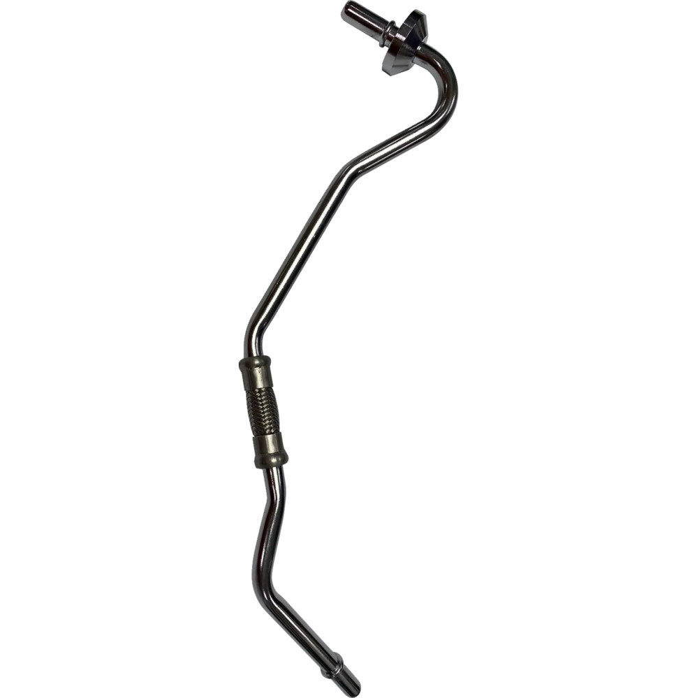 Chrome Oil Line — Oil vent line, Chrome