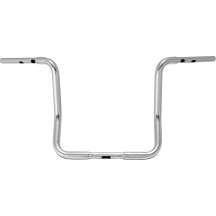 Manillar Ape Hanger Bagger de 1-1/4" — 15" rise, 38" width, cromo