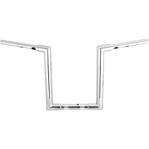Manillar Jason — 35,5 cm de altura, 32 mm de diámetro de abrazadera, cromado