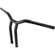Manillar Dominator — Negro, Brillo, 14 in