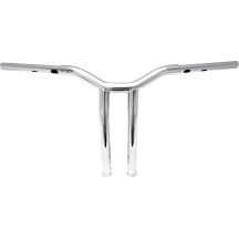 Manillar Dominator — cromado, 1-1/4" de diámetro, 14" de altura, 3-1/2" de ancho central