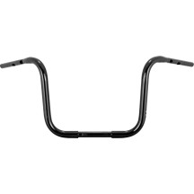 Manillar Gorilla Ape — 12 in rise, 1-1/4 in to 1 in, negro brillo