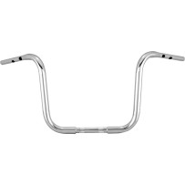 Manillar Gorilla Ape — 12 in, cromo, abrazadera de 1 in