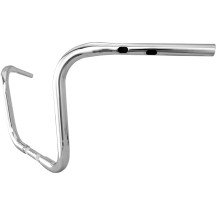 Manillar Gorilla Ape — 12 in, cromo, abrazadera de 1 in