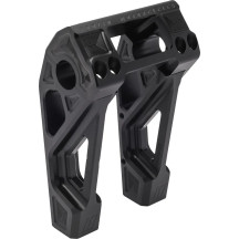 Fastback Risers — 25,4 mm (1"), 15 cm (6"), Black