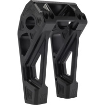 Fastback Risers — 25,4 mm (1"), 15 cm (6"), Black