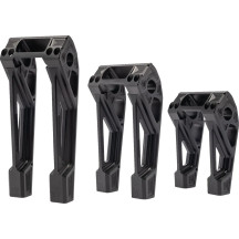 Fastback Risers — 25,4 mm (1"), 15 cm (6"), Black
