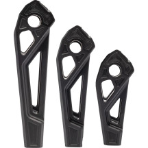 Fastback Risers — 25,4 mm (1"), 15 cm (6"), Black