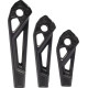 Elevadores Fastback — 25,4 mm (1"), 15 cm (6"), Black