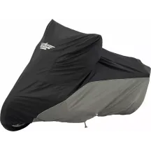 Funda para motocicleta — L, completa, negro, gris carbón