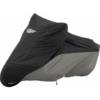 Funda para motocicleta — L, completa, negro, gris carbón