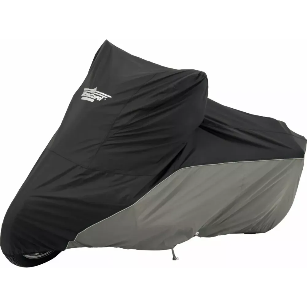 Funda para motocicleta — L, completa, negro, gris carbón