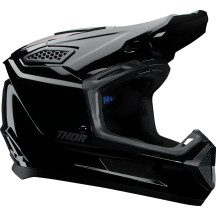 Fleet Blackout Helmet — XS, Black Gloss, MX