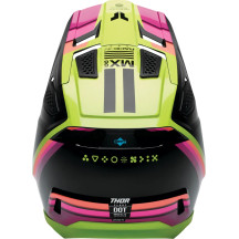 Fleet Defy Helmet — 2XL, Black, Fluorescent Green