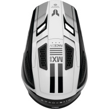 Fleet Defy Helmet — 2XL, Black, Gray, White