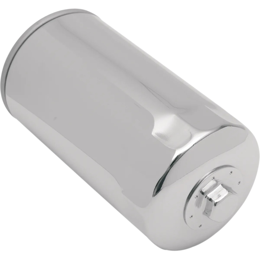 Magnetic Ring Oil Filter — Spin-on, Chrome