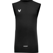Youth Comp Sleeveless Shirt — S, Black