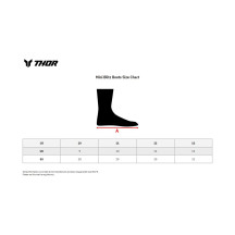 THOR Blitz XR Mini Boots — Kids, Black, Mid-Calf, US 13, EU 31