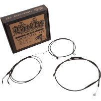 Jail Bar Cable Kit — Fits 25.5 cm (10") Jail Bar, Black