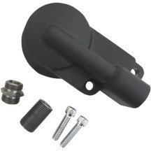 Oil Filter Mount — DRAG SPECIALTIES, Black, 74900W