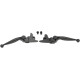 Journey Adjustable Lever Set for Harley Models — Black, brake & clutch