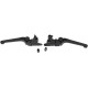 Anthem Adjustable Lever Set for Harley Models — Brake & Clutch, Black